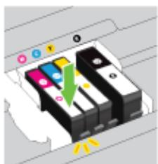 HP OFFICEJET 6820 - To replace the ink cartridges - 8