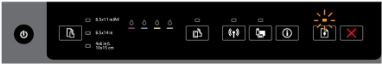 HP OFFICEJET 6820 - The Power button - 5