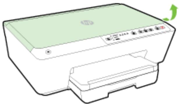 HP OFFICEJET 6820 - To clear a paper jam - 2