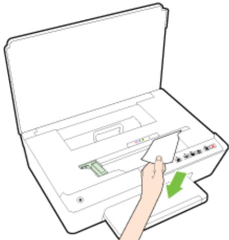 HP OFFICEJET 6820 - To clear a paper jam - 7