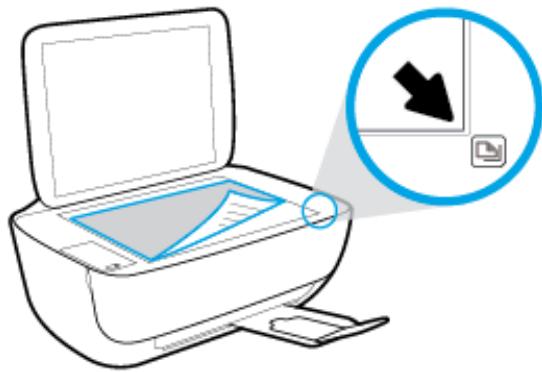 HP DESIGN Z5600 - Chargement d'un original sur la vitre du scanner - 2