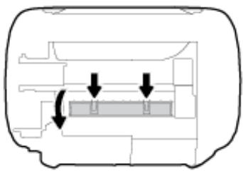 HP DESIGN Z5600 - Élimination d'un bourrage papier à l'intérieur de l'imprimante - 1