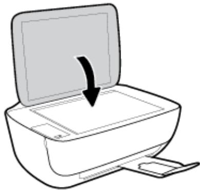 HP DESIGN Z5600 - Chargement d'un original sur la vitre du scanner - 3