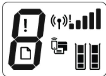 HP DESIGN Z5600 - Icones de l'écran du panneau de commande - 1