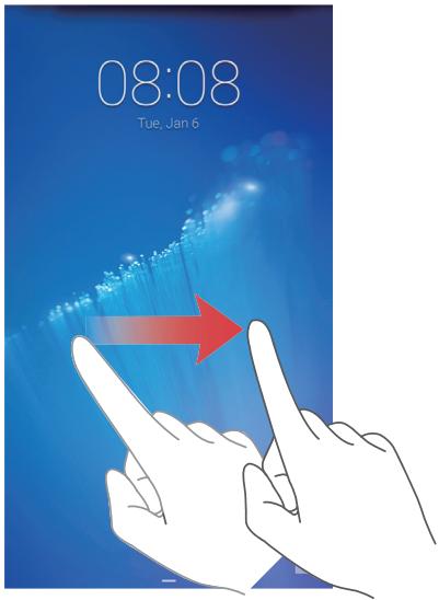 HUAWEI HONOR 7X - Déroverrouiller l'écran - 1