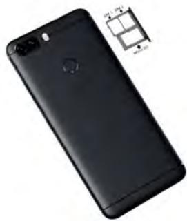 GIGASET GS100 - Insérer les cartes SIM et SD - 4