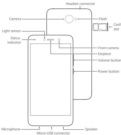 HUAWEI HONOR 5X - Your device at a glance - 1