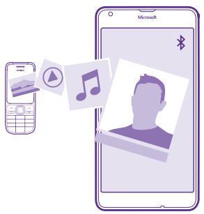 MICROSOFT 215 - Transférer du contenu à partir de votre ancien téléphone - 1