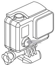GOPRO HERO3+ - HERO 3+ - Pour retirer la carte microSD : - 1