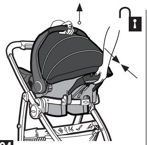 GRACO EVO XT - {Using with Infant Carseat (sold separately, on certain models)} - 9