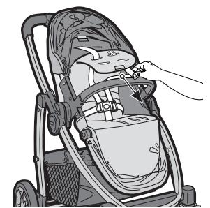 GRACO EVO XT - {Adjusting Harness Height Position} - 3