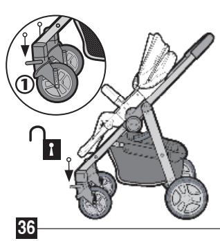 GRACO EVO XT - Folding with Toddler seat attached - 1