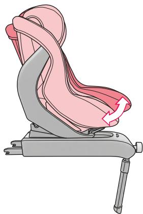 CONCORD VARIO XT-5 - UTILISATION DU DISPOSITIF DE REGLAGE DE L'INCLINAISON - 1