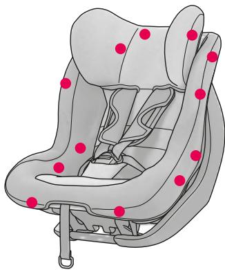 CONCORD AIR.SAFE+CLIP - MISE EN PLACE / RETRAIT DE LA HOUSSE - 1