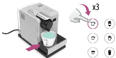 DELONGHI EMKP42.B PRESSION - Cómo leer el ajuste del apagado automático y de la dureza del agua:/Como ler as configurações da função de desligar automaticamente e da dureza da água: - 7