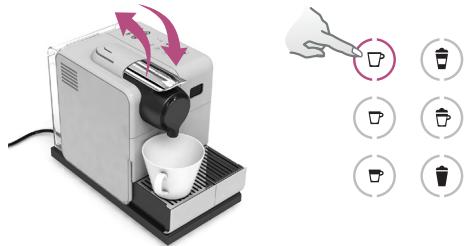 DELONGHI EMKP42.B PRESSION - PROGRAMMIEREN/PROGRAMMAZIONE DELLA QUANTITÀ PER CAPPUCCINO-LATTE MACCHIATO-SCHIUMA DI LATTE CALDA - 4