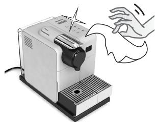 DELONGHI EMKP42.B PRESSION - ΠΡΟΓΡΑΜΜΑΤΙΣΜΟΣ ΠΟΣΟΤΗΤΑΣ ΓΙΑ CAPPUCCINO-LATTE MACCHIATO-ZEΣΤΟ ΑΦΡΟ ΓΑΛΑΚΤΟΣ - 6