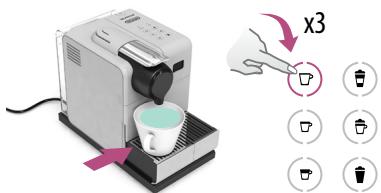DELONGHI EMKP42.B PRESSION - Klúč k signalizácii nastavenia automatického vypnutia: - 3