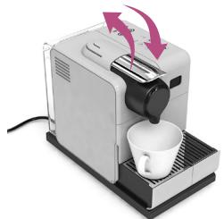 DELONGHI MAGNIFICA ESAM 03.110.S EX1  -  MAGNIFICA ESAM 03.120 - EN PROGRAMMING QUANTITY FOR CAPPUCCINO-LATTE MACCHIATO-WARM MILK FROTH FR PROGRAMMER LA QUANTITÉ DE CAPPUCCINO-LATTE MACCHIATO-MOUSSE DE LAIT CHAUDE - 4