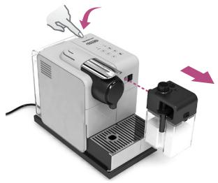 DELONGHI DINAMICA ECAM353.75B - VYPUSTENIE SYSTÉMU PRED OBDOBÍM NEPOUŽÍVANIA, PRI OCHRANE PRED MRAZOM ALEBO PRED PLÁNOVANOU OPRAVOU - 5