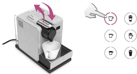 DELONGHI DINAMICA ECAM353.75B - HOEVEELHEID INSTellen VOOR CAPPUCCINO-LATTE MACCHIATO-WARM MELKSCHUIM/ ПОГРAMMATIŠMOŠ ПОŠOTHTAŠ ΓΙΑ CAPPUCCINO-LATTE MACCHIATO-ZEΤΟ AΦΡΟ ΓΑΛΑΚΤΟŠ - 5