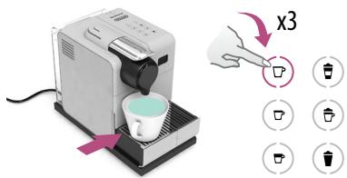 DELONGHI DINAMICA ECAM353.75B - Waterhardheid instellen, zie pagina 82/ - 1