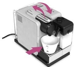 DELONGHI DINAMICA ECAM353.75B - PREPARAZIONE CAPPUCCINO-LATTE MACCHIATO-SCHIUMA DI LATTE CALDA - 10