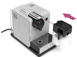 DELONGHI DINAMICA ECAM353.75B - MONTÁZ/DEMONTÁZ RYCHLEHO CAPPUCCINO SYSTÉMU (R.C.S.)/ TEJHABOSÍTÓ(R.C.S.) SZÉT ÉS ÖSSZESZERELESE - 5
