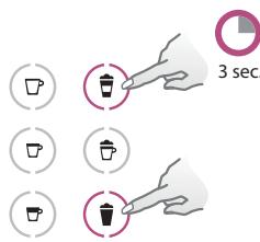 DELONGHI DINAMICA ECAM353.75B - VOLVER A LA CANTIDAD ORIGINAL DE FÁBRICA/RESTAURAR A QUANTIDADE ÀS CONFIGURAÇÉS DE FÁBRICA - 2