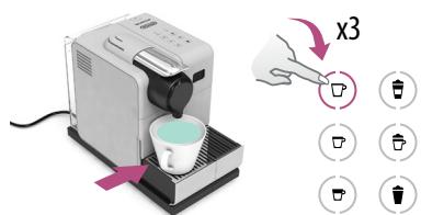DELONGHI DINAMICA ECAM353.75B - Klucz signalizaciàn nastavenia automatického vypnutia: - 2