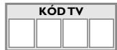 THOMSON RC3000E02 - Pokud byl nalezen kód vašeho zařízení, poznačte si jej, aby byl v případě potřeby po ruce. Po výměně baterií je nutné dálkové ovládání znovu naprogramovat. - 1