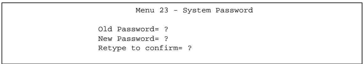 ZYXEL ARMOR Z1 NWD6605 - System Password - 1