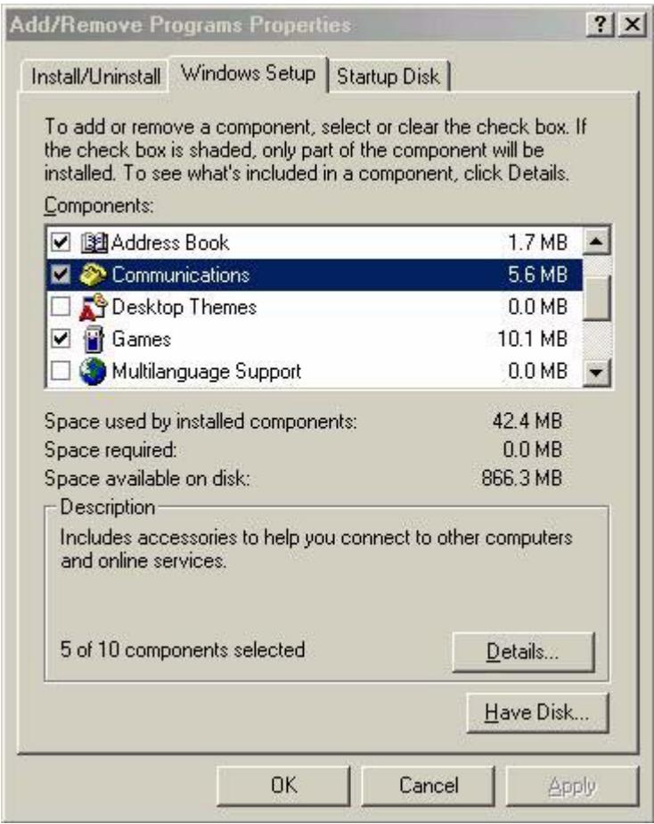 ZYXEL ARMOR Z1 NWD6605 - Installing UPnP in Windows Me - 1
