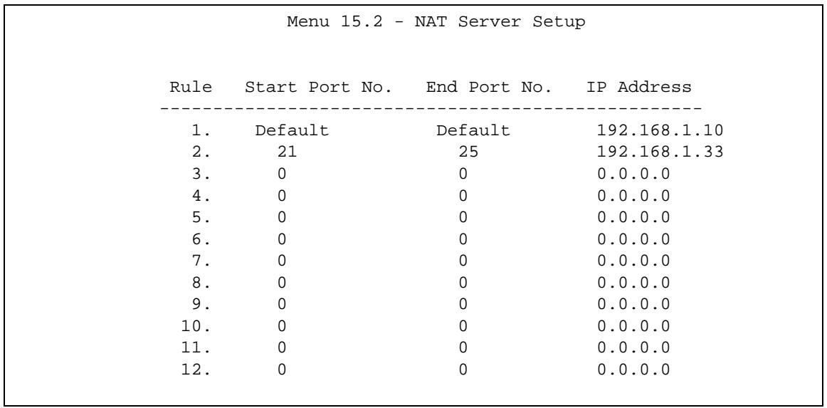 ZYXEL ARMOR Z1 NWD6605 - Example 2: Internet Access with a Default Server - 2