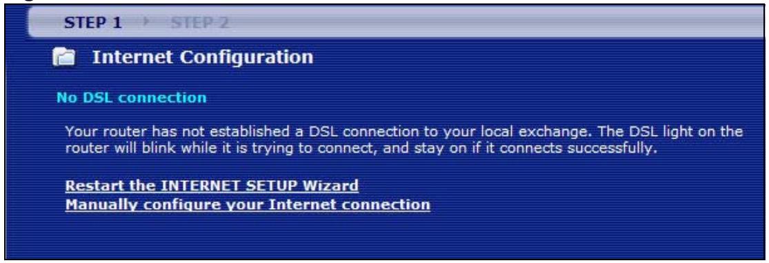 ZYXEL ARMOR Z1 NWD6605 - Internet Access Wizard Setup - 3