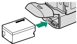 FUJIFILM X-T10 - Inserting a Battery - 2