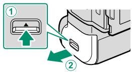 FUJIFILM X-T10 - Inserting a Battery - 1
