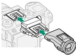 FUJIFILM X-T10 - Attaching the EVF-TL1 - 1