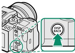 FUJIFILM X-T10 - The DISP/BACK Button - 1