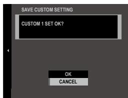 FUJIFILM X-T10 - EDIT/SAVE CUSTOM SETTING - 3