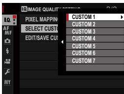FUJIFILM X-T10 - EDIT/SAVE CUSTOM SETTING - 1