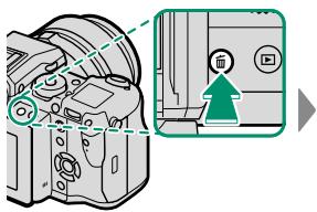 FUJIFILM X-T10 - Deleting Pictures - 2