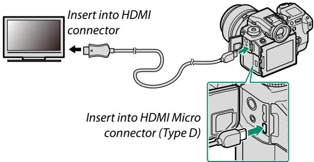 FUJIFILM X-T10 - Connecting to HDMI Devices - 1