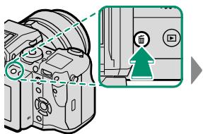 FUJIFILM X-T1 - Deleting Pictures - 2