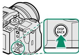 FUJIFILM X-T1 - The DISP/BACK Button - 1