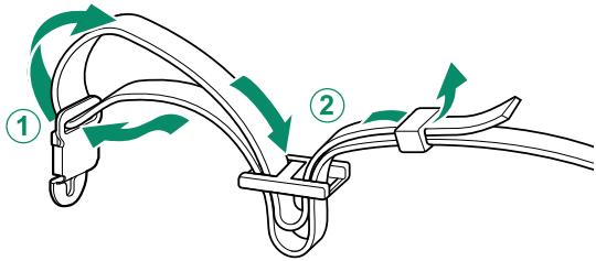 FUJIFILM X-T1 - Attach a clip to the strap. - 1