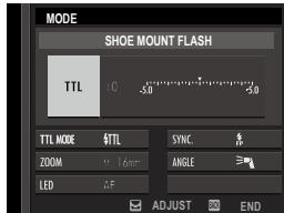 FUJIFILM X-T1 - FLASH FUNCTION SETTING - 2