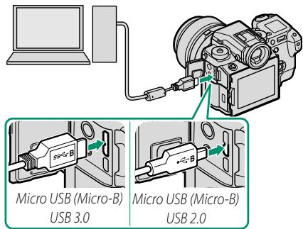 FUJIFILM X-T1 - Connecting the Camera - 2