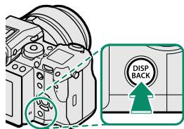 FUJIFILM X-T1 - The DISP/BACK Button - 1