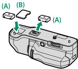 FUJIFILM X-T1 - Attaching the VB-GF1 - 2